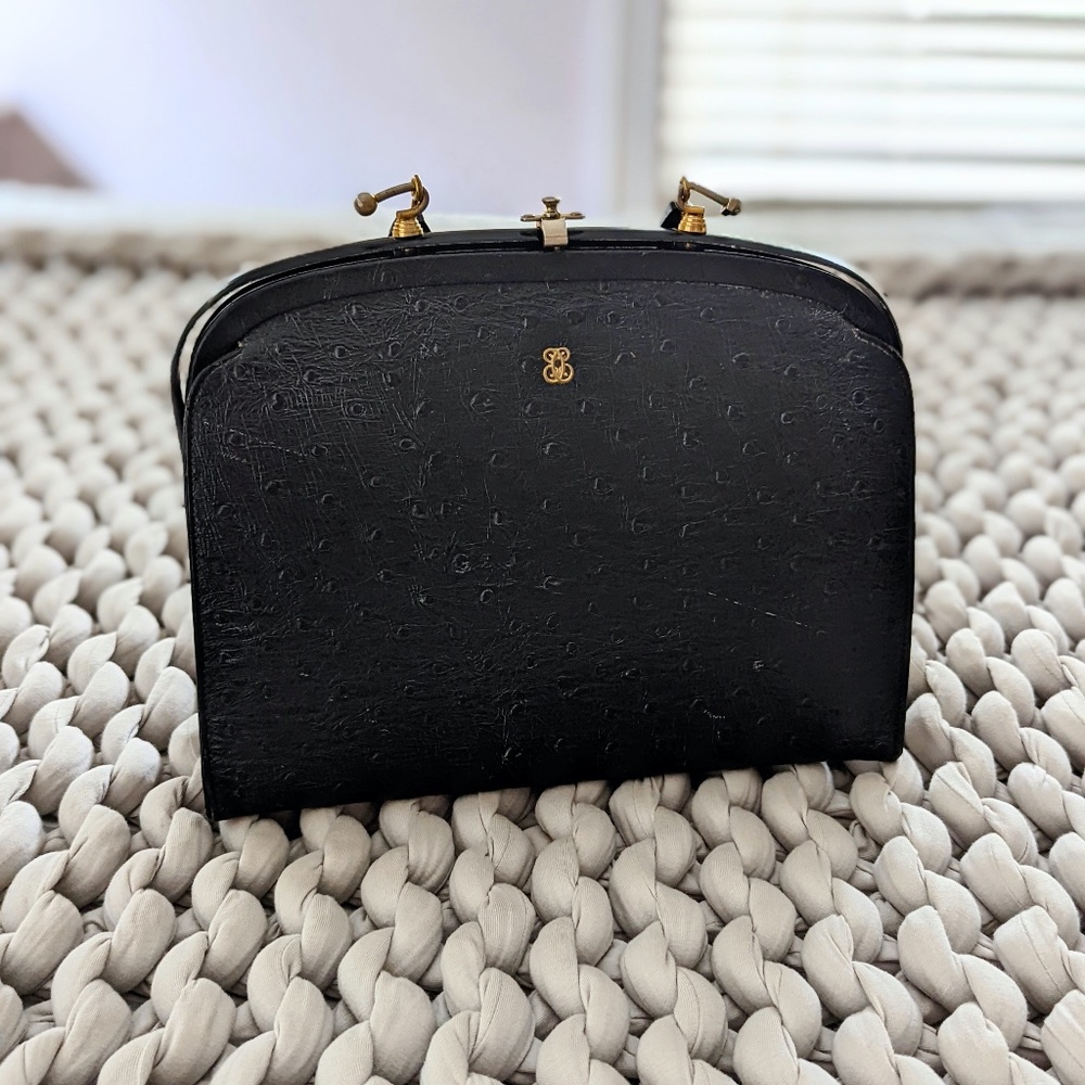 Vintage 1920's All-Leather Handbag